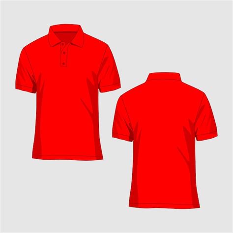 Premium Vector | Polo Tshirt Mockup Vector Image And Illustration