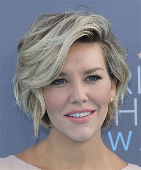 Charissa Thompson Short Wavy Hairstyle - Hairstyles