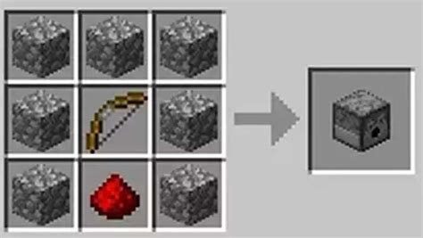 Minecraft Dispenser Recipe