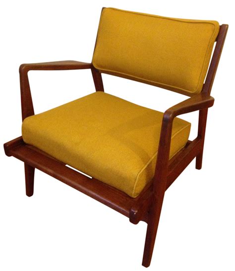 Jens Risom 50'S Walnut Lounge Chair | Chair, Wooden dining room chairs ...