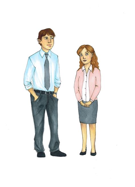 Jim and Pam by AliceCullen-Rox on DeviantArt