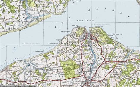 Old Maps of Thorness Bay, Isle of Wight - Francis Frith