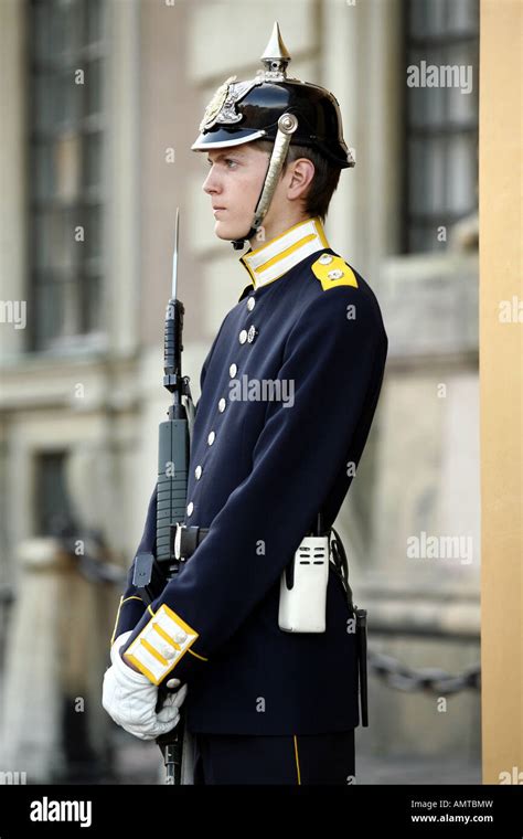 Royal Guard, Stockholm Palace, Stadsholmen, Stockholm, Sweden Stock Photo - Alamy