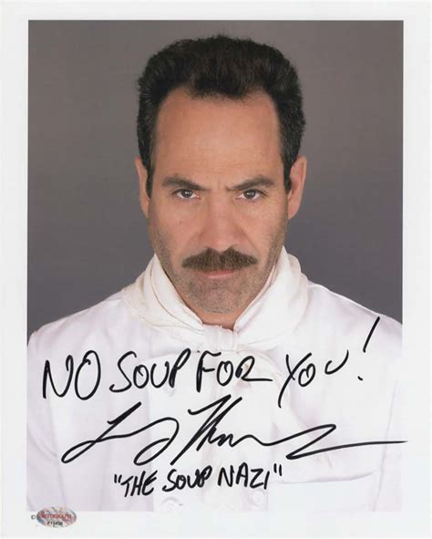 Seinfeld Soup Nazi Signed Photograph - UNFRAMED - The Autograph Source