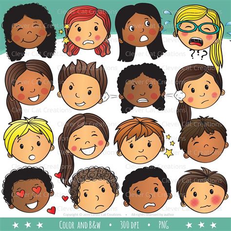 Emotions Clipart Kids Faces Emotions Clip Art Feelings Faces – NBKomputer