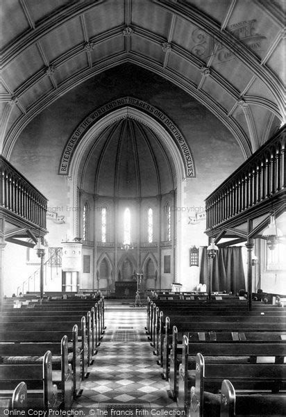 Photo of Woodbridge, St John's Church Interior 1896