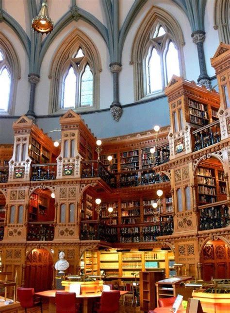 Library of Parliament in Canada | Beautiful library, Architecture, Library architecture