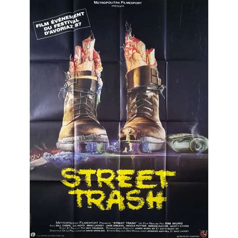 STREET TRASH Movie Poster 47x63 in.