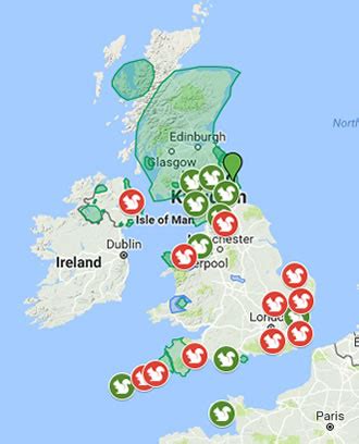 red-squirrel-conservation-map - British Red Squirrel