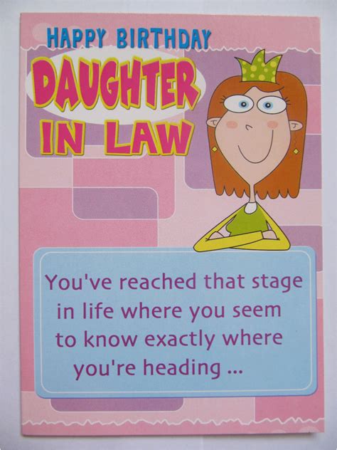 Funny Birthday Cards for Daughter In Law | BirthdayBuzz