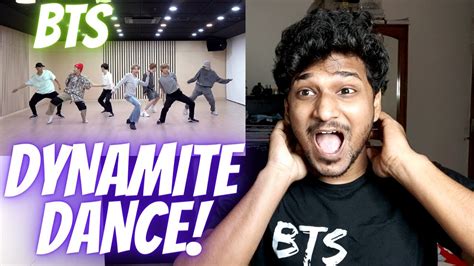 BTS 'DYNAMITE' DANCE PRACTICE (CHOREOGRAPHY) REACTION - YouTube