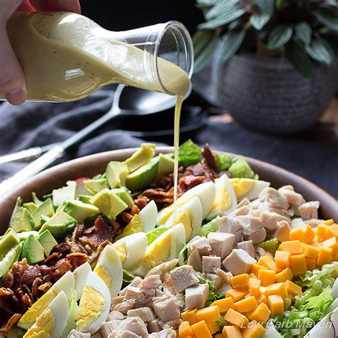 Cobb Salad Dressing Recipe - Low Carb Maven