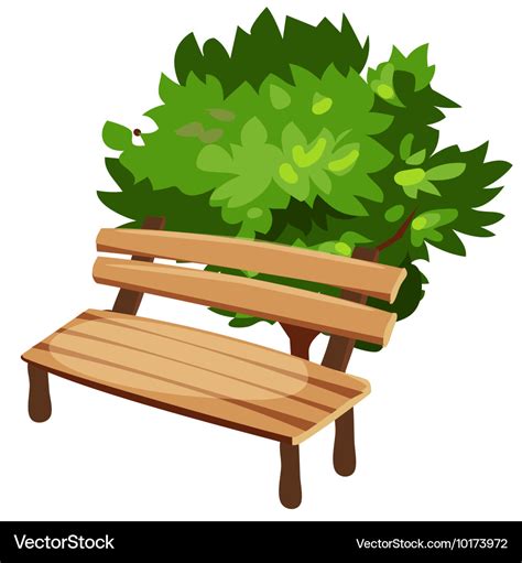 Wooden Bench Cartoon Vector And Illustration, Hand Drawn, 42% OFF