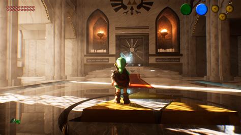 Take a look at Zelda Ocarina of Time's Temple Of Time in Unreal Engine 5