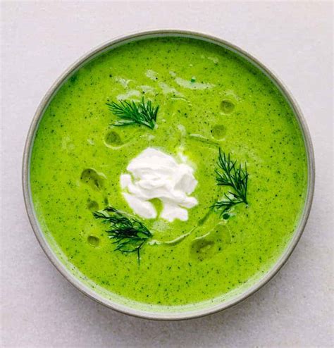 Courgette Soup Recipe (Cream of Zucchini Soup) - Posh Journal