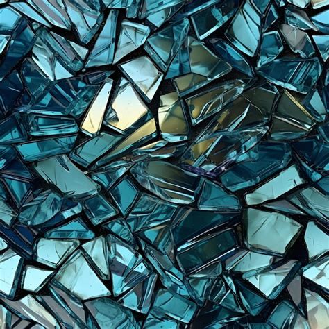 Premium AI Image | Glass shards texture