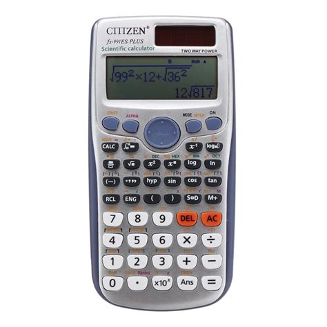 Scientific Calculator CASIO Fx-991ES plus Latest Generation Contains ...