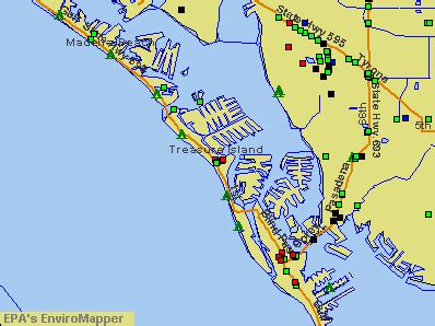 Treasure Island Florida Map – Map Of The Usa With State Names