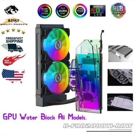 Buy GPU Cooler Integrated Water Cooling AIO Kit For RTX 2080Ti Founders ...