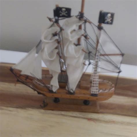 Wooden Pirate Ship Toy - Etsy