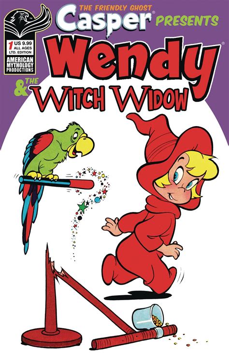 Casper Spotlight: Wendy & The Witch Widow (Retro Cover) | Fresh Comics