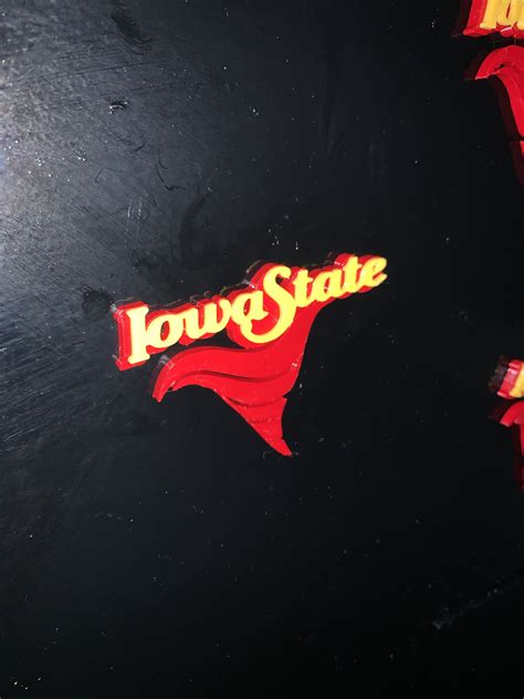 Classic ISU logo magnet by Mitchell Takes | Download free STL model ...