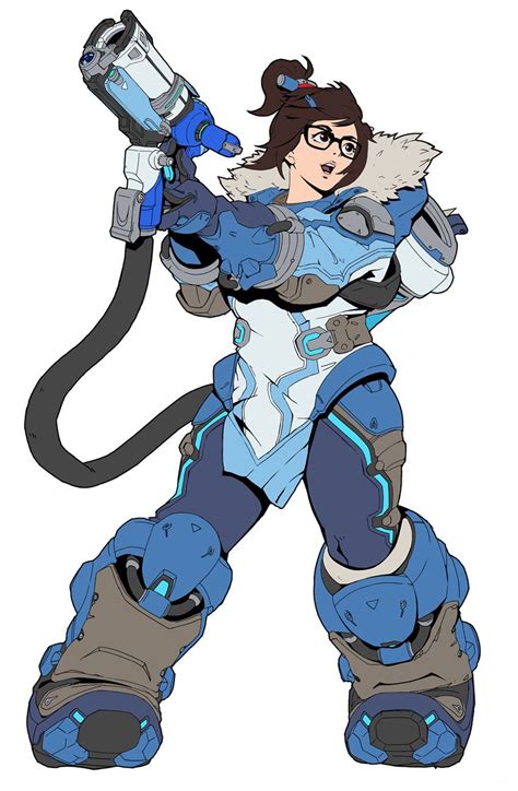 Mei Artwork from Overwatch 2 #art #artwork #gaming #videogames #gamer #gameart #conceptart # ...