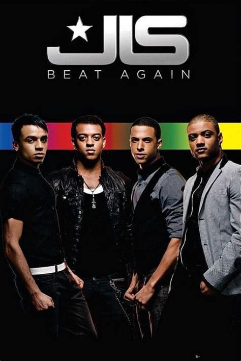 JLS : Beat Again - Maxi Poster 61cm x 91.5cm (new & sealed) Aston Merrygold, Marvin Humes ...