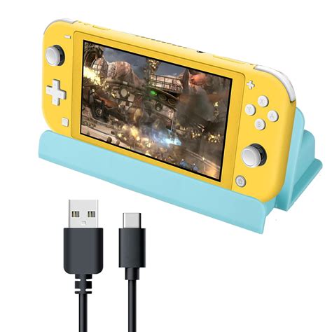 EEEkit Portable Charging Stand for Nintendo Switch/Switch Lite, Travel Accessory with Original ...