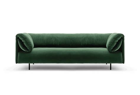 The plush Rolf Benz Alma sofa is gorgeous in velvet. | Cosy sofa, Sofa, Modular furniture