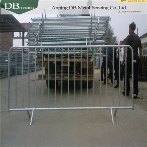 High quality galvanized steel barricades