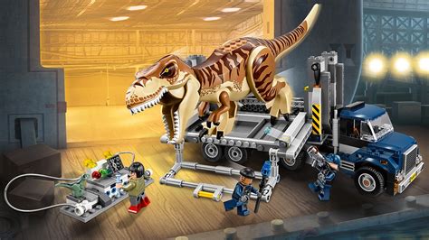 Hablar con Radar Ligeramente lego jurassic world t rex transport ...