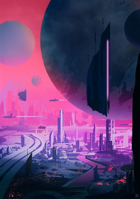 City Concept by Matthew Watts | Sci fi art, Environment concept art, Science fiction art