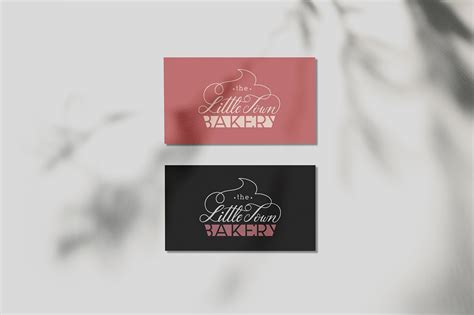 The Little Town Bakery - Logo & Menu Design on Behance