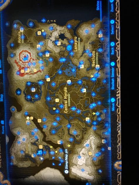 All Shrines Botw Map | Hot Sex Picture