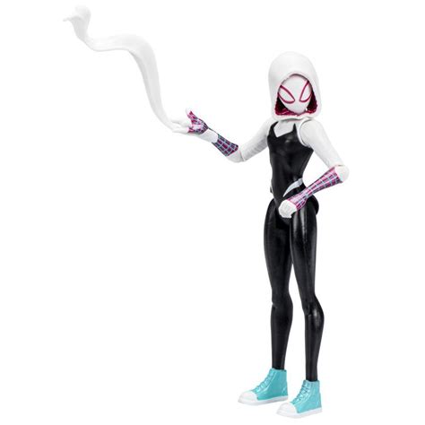 Marvel Spider-Man: Across the Spider-Verse Spider-Gwen Toy, 6-Inch-Scale Figure with Accessory ...