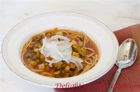 Lagman - Beef and noodle Soup - Delights Of Culinaria