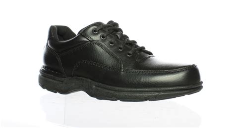 Rockport Mens Eureka Black Walking Shoes Size 9 (784462) | eBay