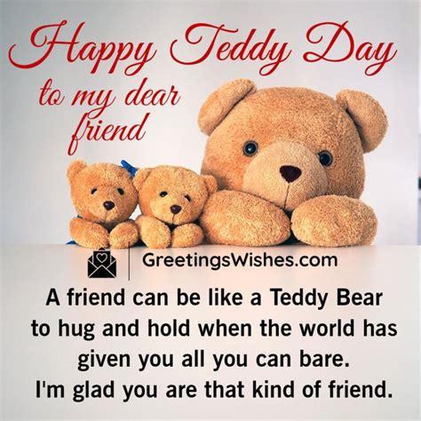 Teddy Day Wishes (10th February) - Greetings Wishes