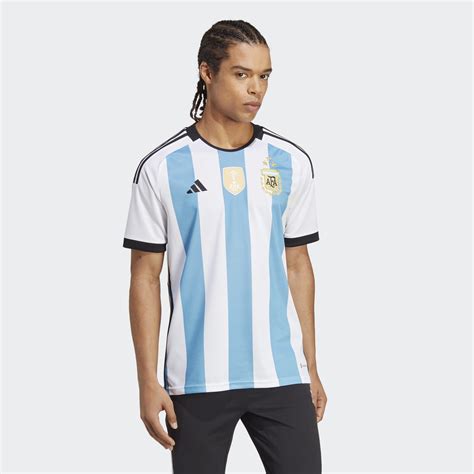 Clothing - Argentina 22 Winners Home Jersey Men - White | adidas South ...