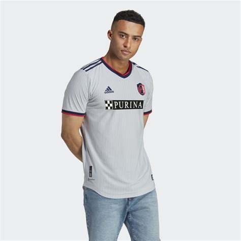 adidas St. Louis CITY SC 23 Away Authentic Jersey - Grey | Men's Soccer ...