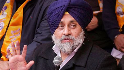 SAD retains Sukhbir Singh Badal as president after back-to-back defeats ...