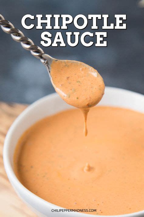 Chipotle Sauce - A quick and easy recipe for chipotle sauce that ...