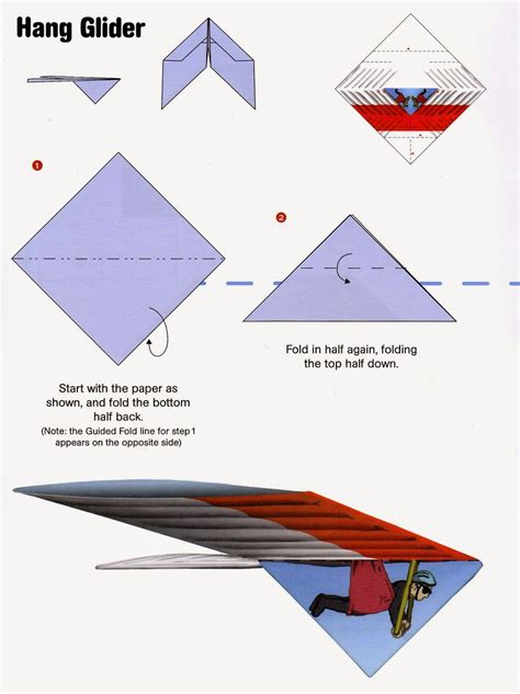 How To Make A Paper Airplane Glider - Origami