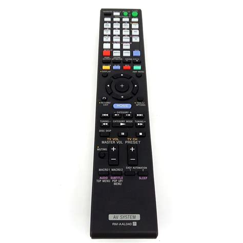 ORIGINAL for SONY RM AAL040 Home Theater System Remote Control STR DA5700ES Fernbedienung NEW-in ...