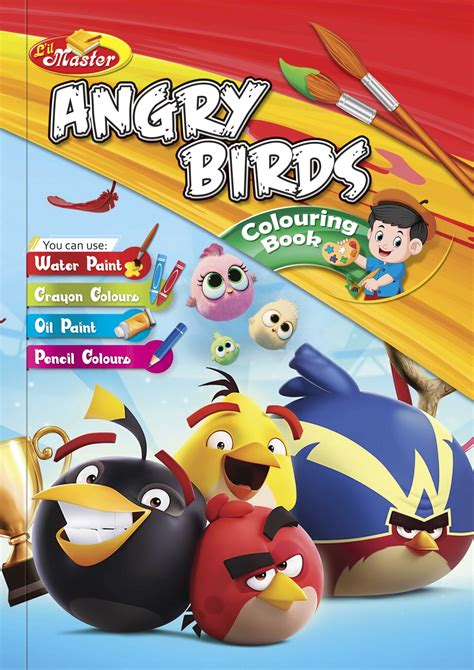 “Angry Birds” Colouring Book - Rabia Books