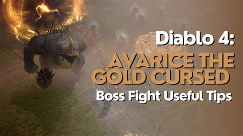 Avarice the Gold Cursed Boss Fight Tips and Tricks | Prairie State E ...