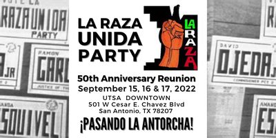 Raza Unida 50th Anniversary - hhm | Hispanic Heritage Month | UTSA ...