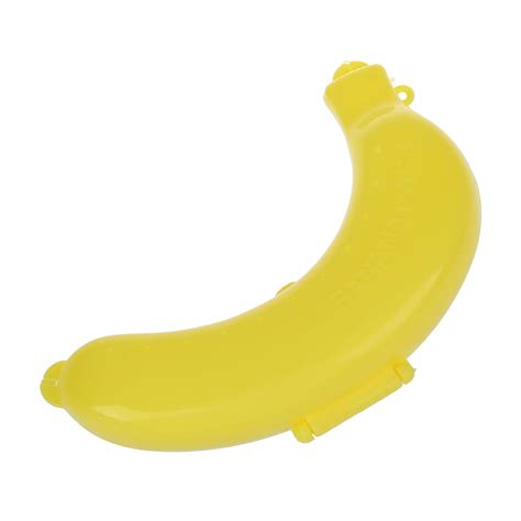 Best Banana Case Lunch Box Protector Container Holder Carrier Storage Yellow-in Storage Boxes ...