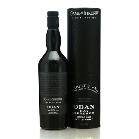 Oban Bay Reserve Game of Thrones / The Night's Watch | Whisky Auctioneer